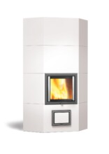 Soojust salvestav ahi NunnaUuni BLANKA ANGOLO CERAMIC NIEVE