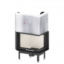 Kaminasüdamik Hitze AL11RG.H parem nurgaklaas 11kw