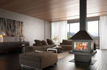 Дизайнерский камин Rocal GISELLE-90 GRAFFITI