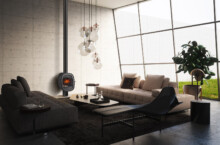 Дизайнерский камин Rocal OVAL