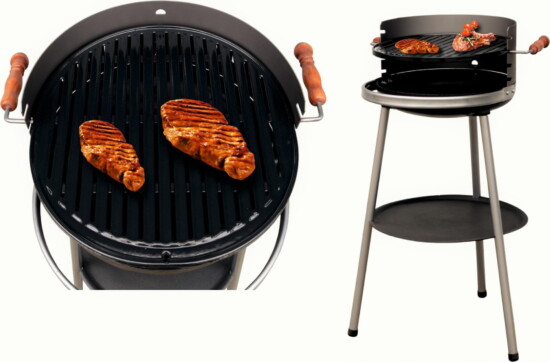 Barbecue ROUND plamen