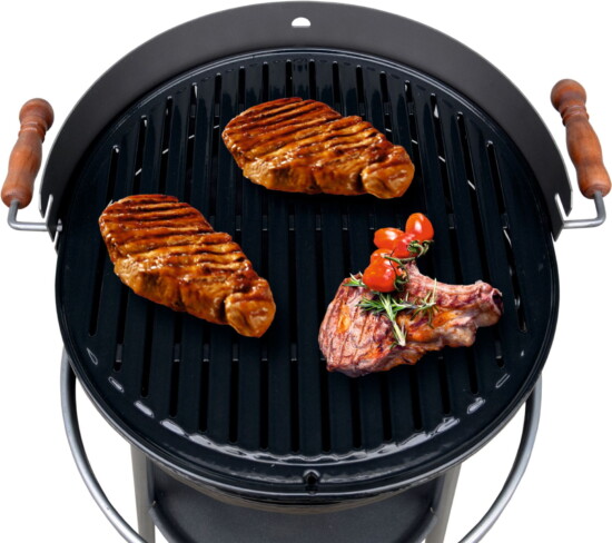 Barbecue ROUND plamen