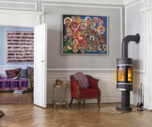 Kamin SCAN 68-10 PEDESTAL (salongi näidis)