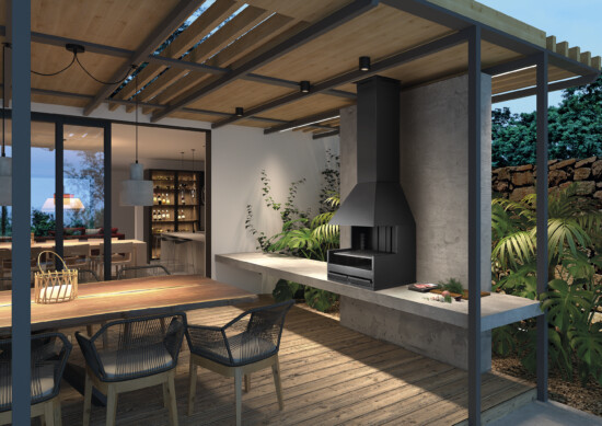 Palma 75 inox porche