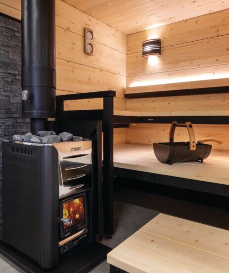 Harvia Legend sauna light black