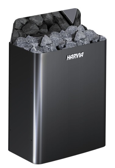 Harvia The Wall SW45E-SW60E Black Steel