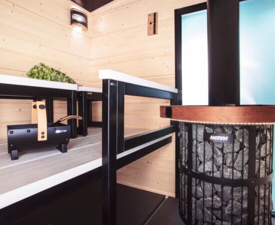 Harvia Legend sauna light black
