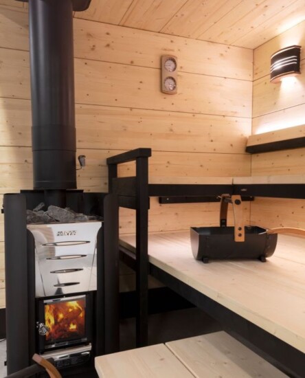 Harvia Legend sauna light black