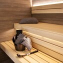 Sauna accessories set Harvia, black steel