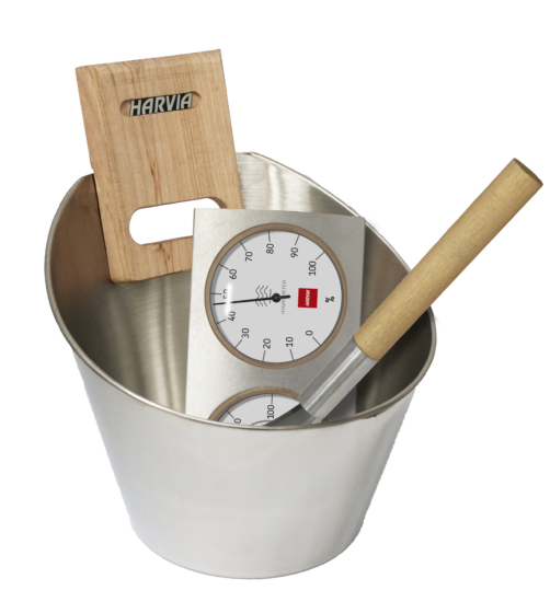 Harvia Sauna Set steel