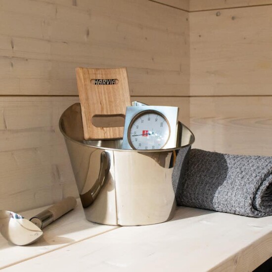 Harvia Sauna Set steel