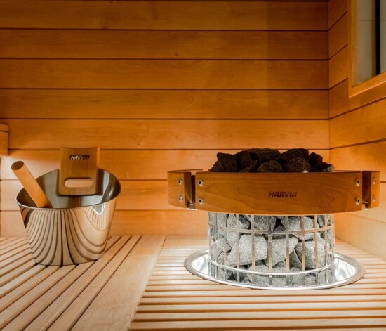 Harvia Sauna Set steel