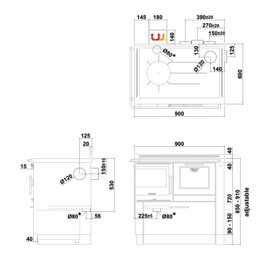 90 Ökoalpin Living mõõdud